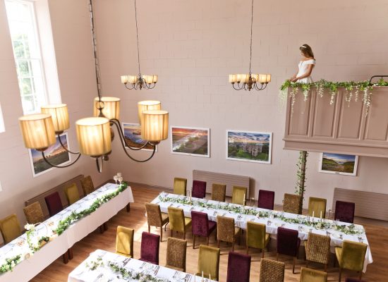 6S2A2223 Patrick bride looking down on reception