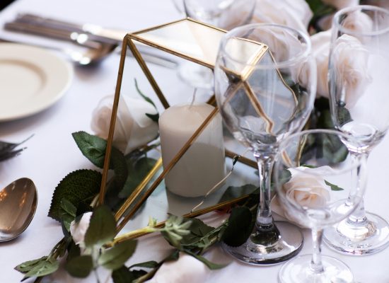 6S2A2906 Patrick up close shot of wedding reception table